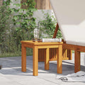 Tavolo laterale Olio Naturale 35 x 35 x 34 cm