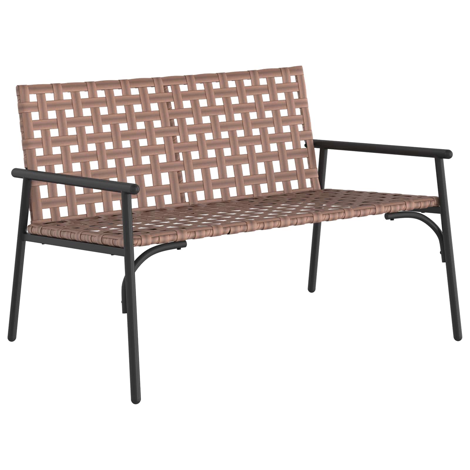 Sedia da Giardino Marrone 110,5 x 79 x 75,5 cm polyrattan