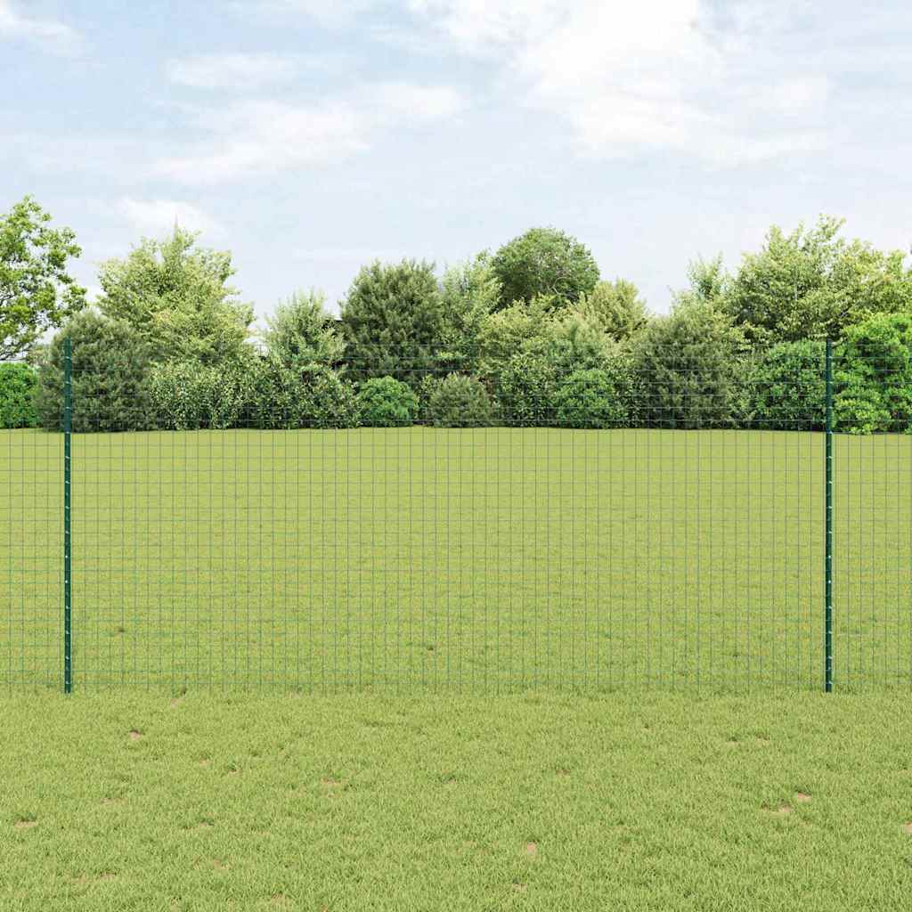 Palo per recinzione interrato 5 pz Verde 180 cm
