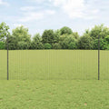 Palo per recinzione interrato 5 pz Grigio 160 cm
