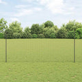 Palo per recinzione interrato 5 pz Grigio 180 cm