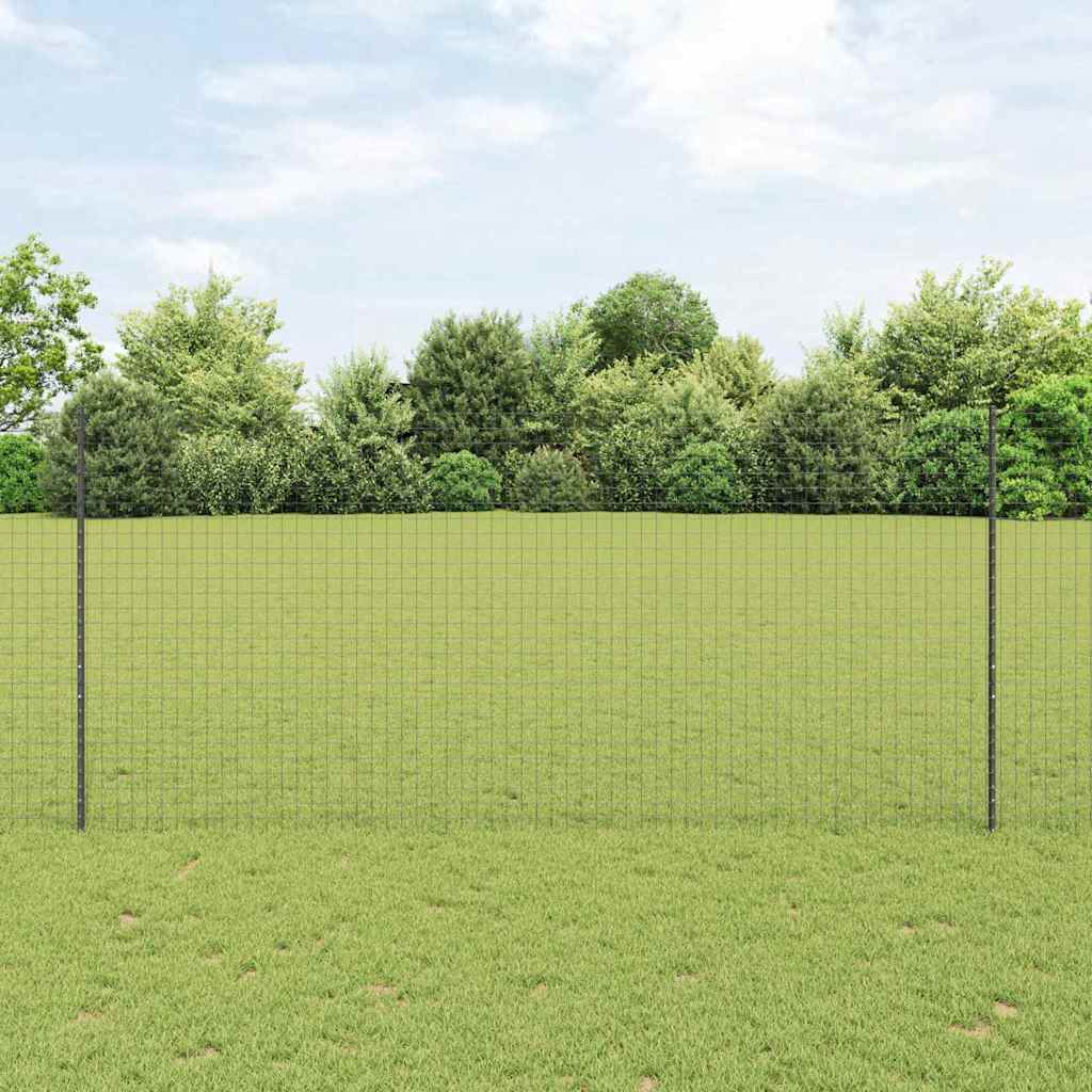 Palo per recinzione interrato 5 pz Grigio 180 cm