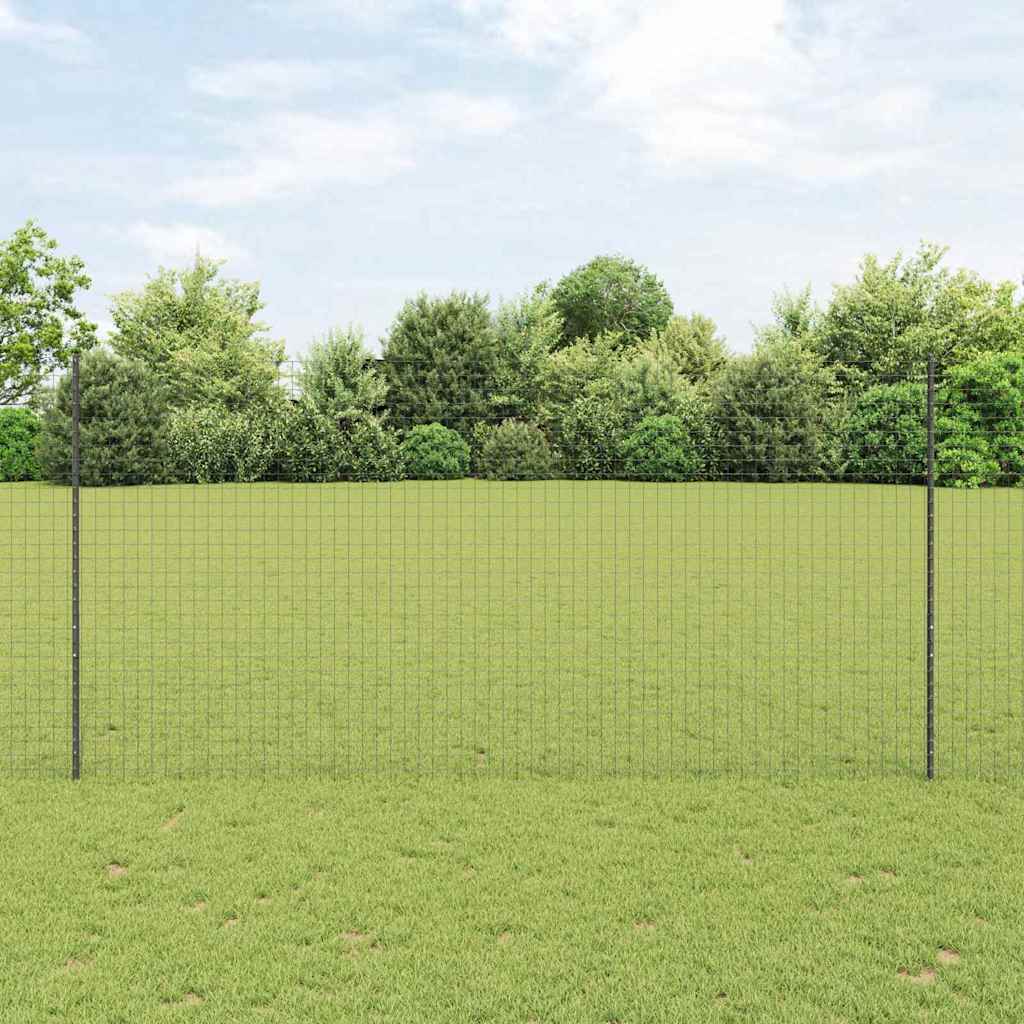 Palo per recinzione interrato 5 pz Grigio 200 cm