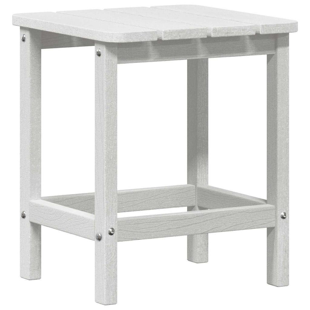Tavolo laterale Bianco 38 x 38 x 46 cm Polietilene