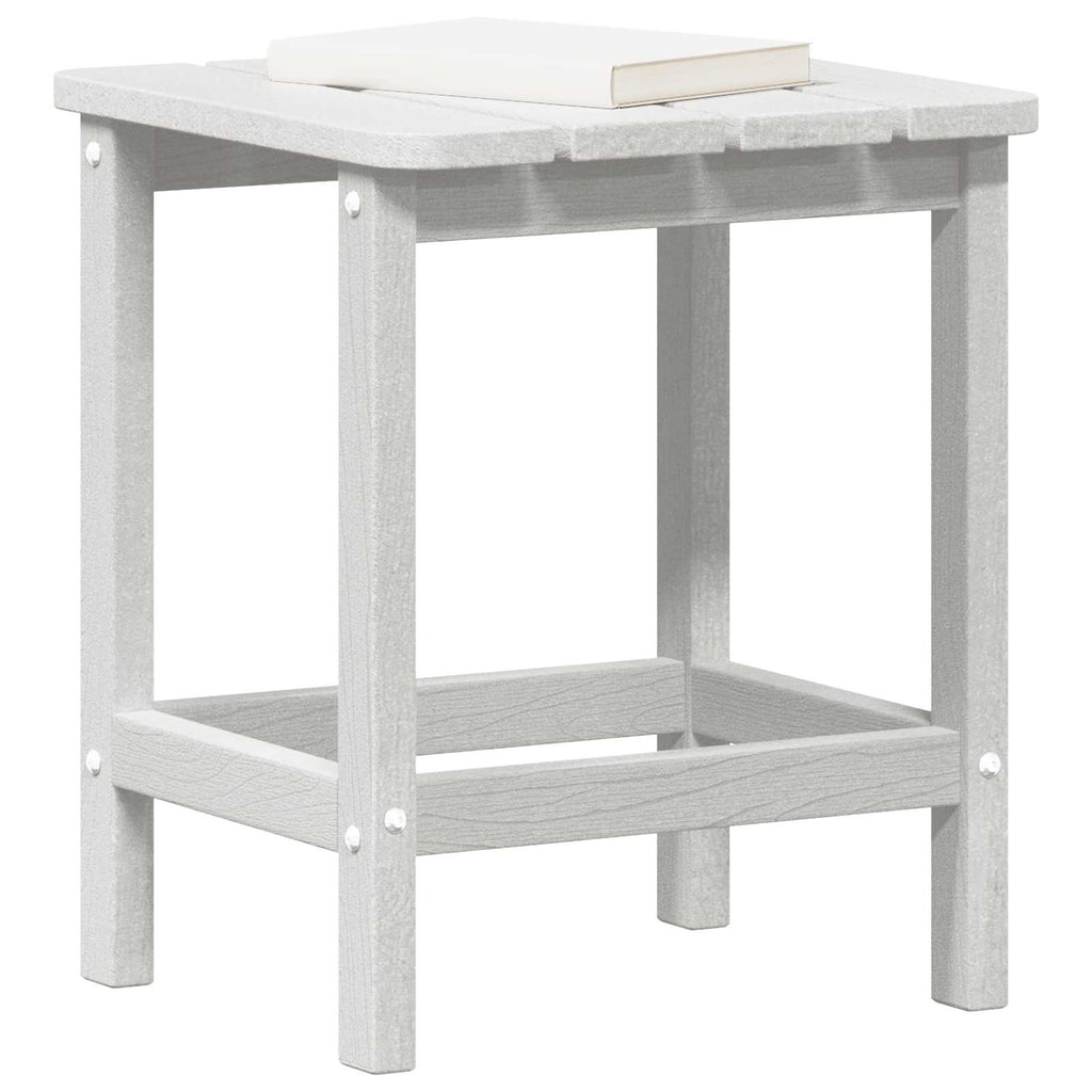 Tavolo laterale Bianco 38 x 38 x 46 cm Polietilene