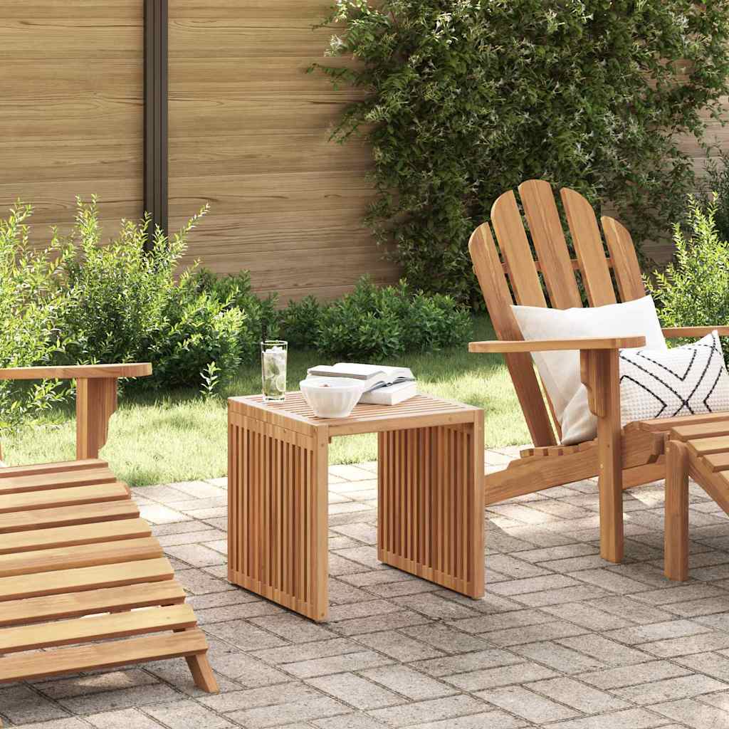 Tavolo Laterale da Giardino Marrone 45 x 45,5 x 45,5 cm