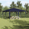 Tenda Party Blu 400 x 400 x 266 cm Polietilene e Acciaio