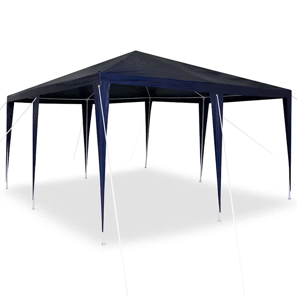 Tenda Party Blu 400 x 400 x 266 cm Polietilene e Acciaio