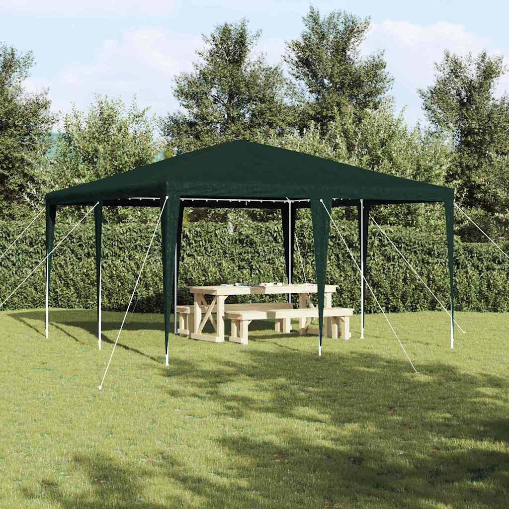 Tenda Party Verde 400 x 400 x 266 cm Polietilene e Acciaio
