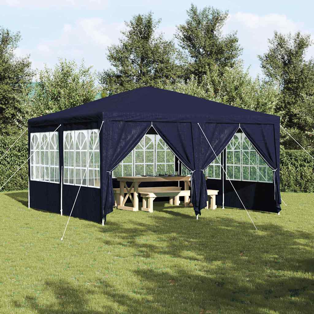 Tenda Party Blu 400 x 400 x 266 cm Polietilene