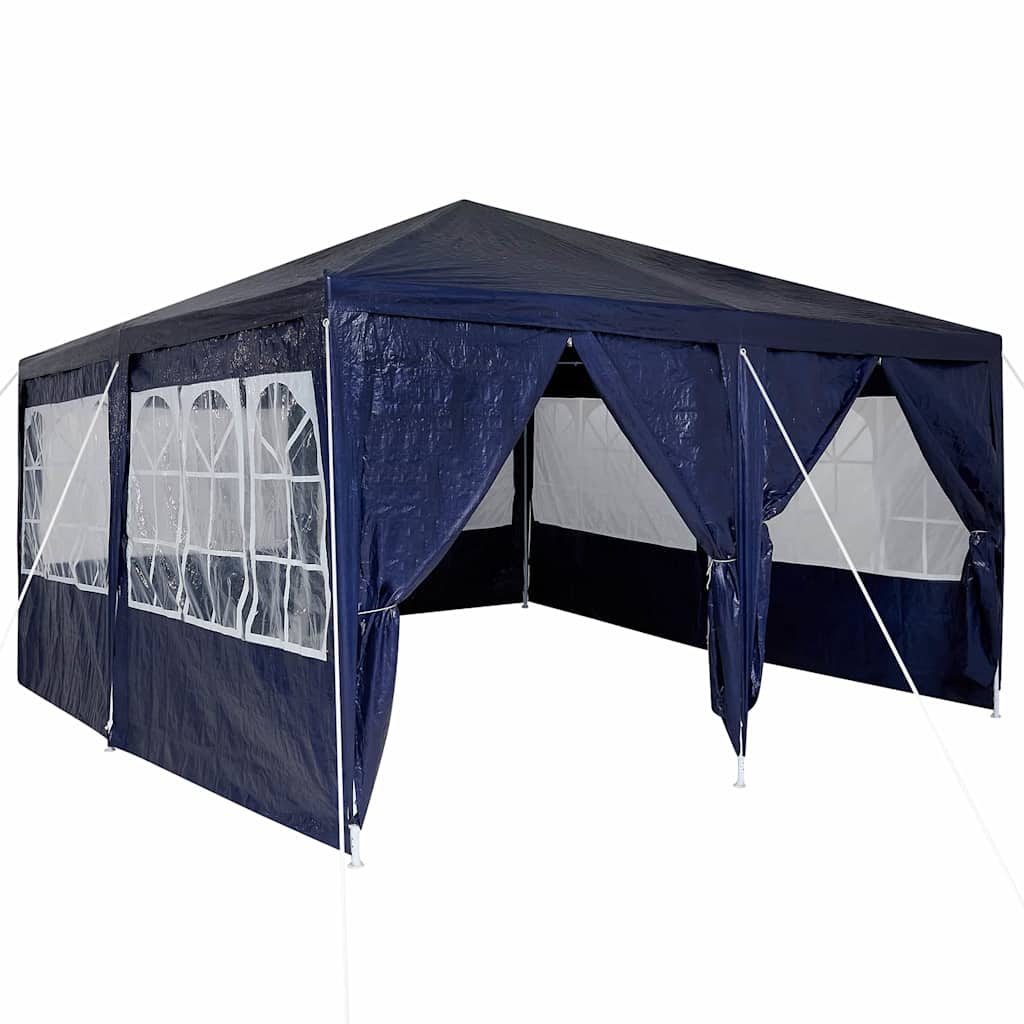 Tenda Party Blu 400 x 400 x 266 cm Polietilene