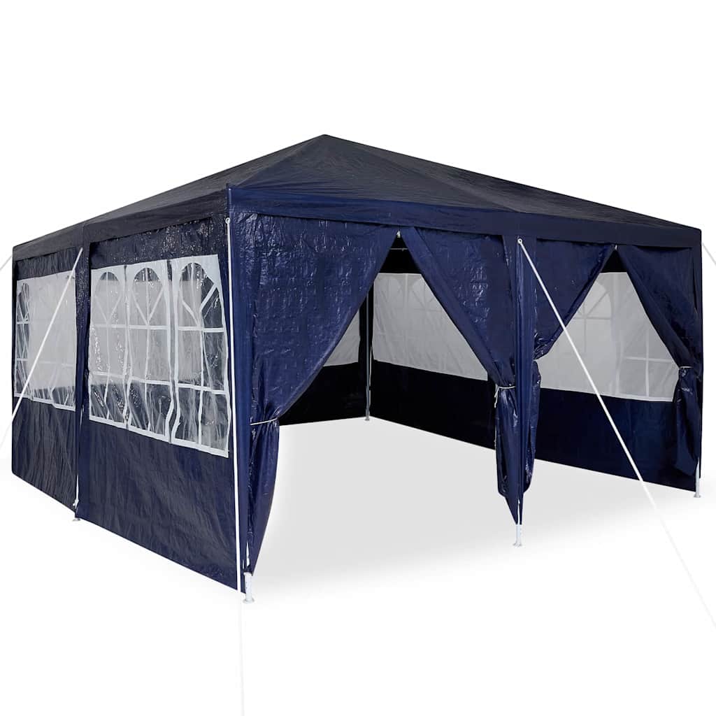 Tenda Party Blu 400 x 400 x 266 cm Polietilene