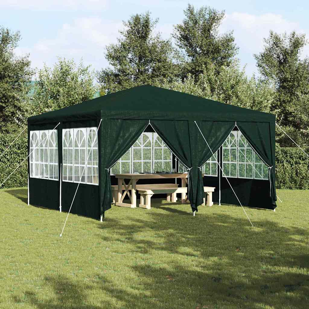 Tenda Party Verde 400 x 400 x 266 cm Polietilene