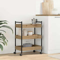 Carrello da Cucina Rovere artigianale 50 x 30 x 70 cm