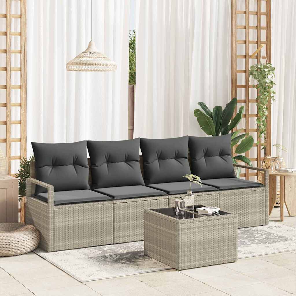 Set di divani 5 pz 4-Numero di posti