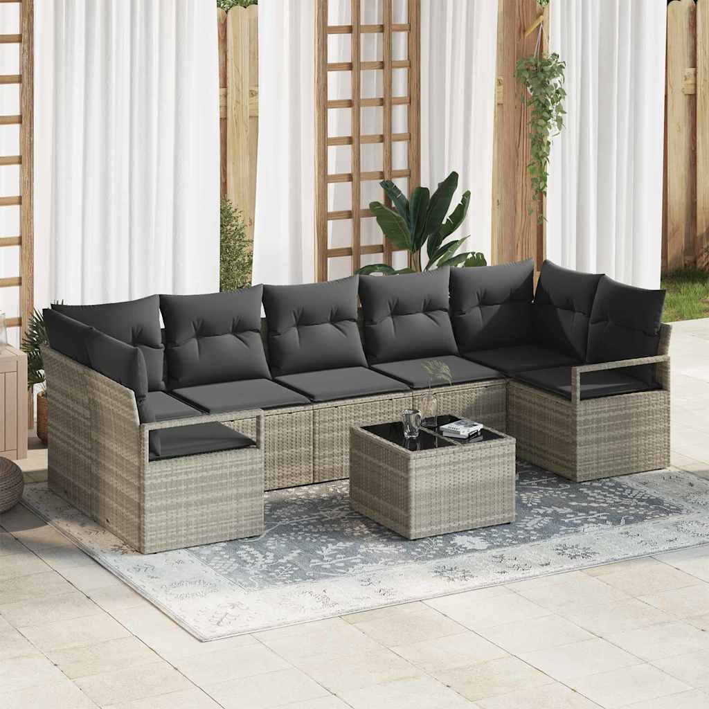 Set di divani 8 pz 7-Numero di posti