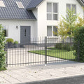 Cancello Doppio WOERDEN 400 x 199.5 cm Acciaio Bloccabile