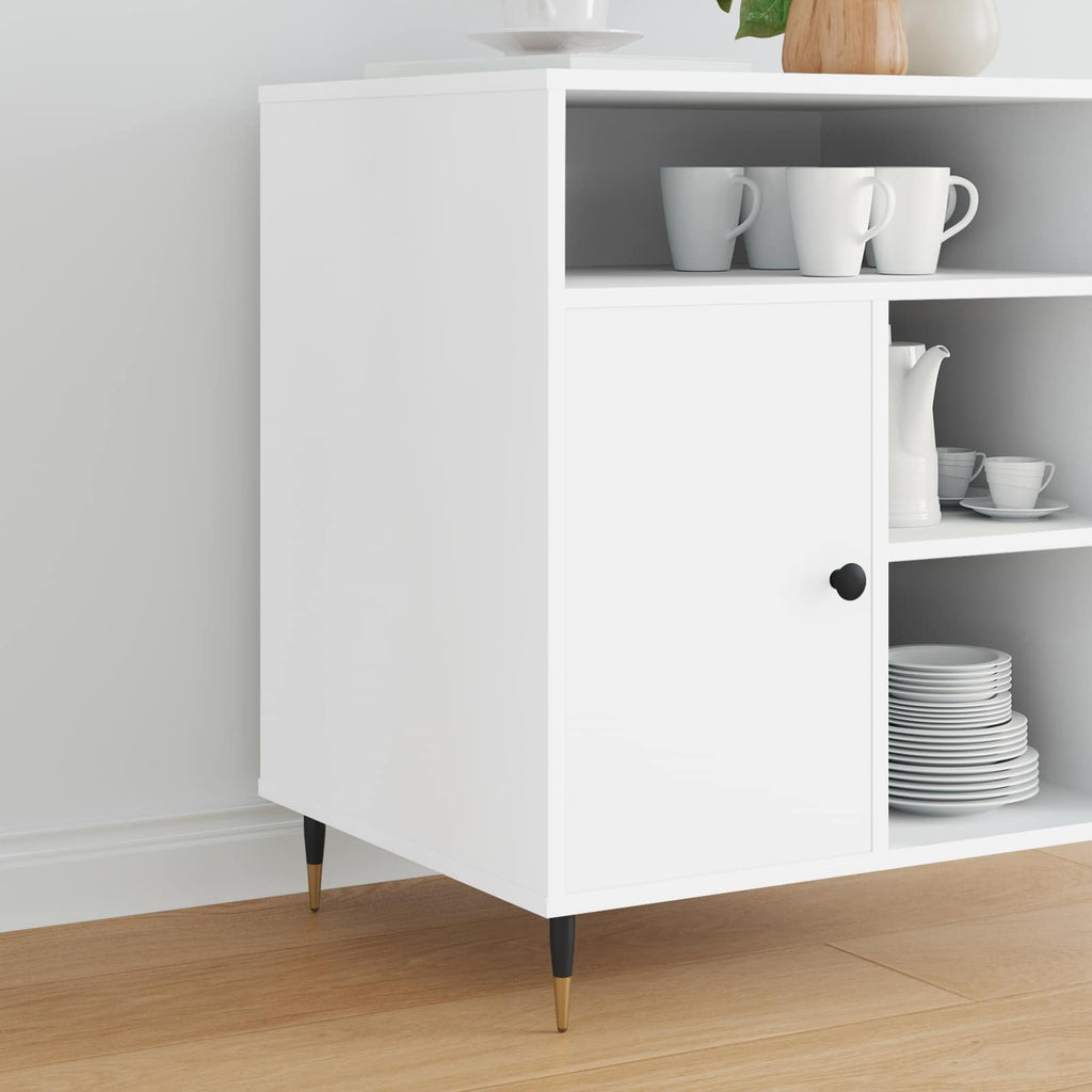 Piedini per mobili 12 pz Nero e Oro Ø 40 x 98 mm Ferro