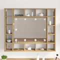 Luci per Specchio 2 pz Bianco 4,5 x 4,5 x 4,7 cm Plastica