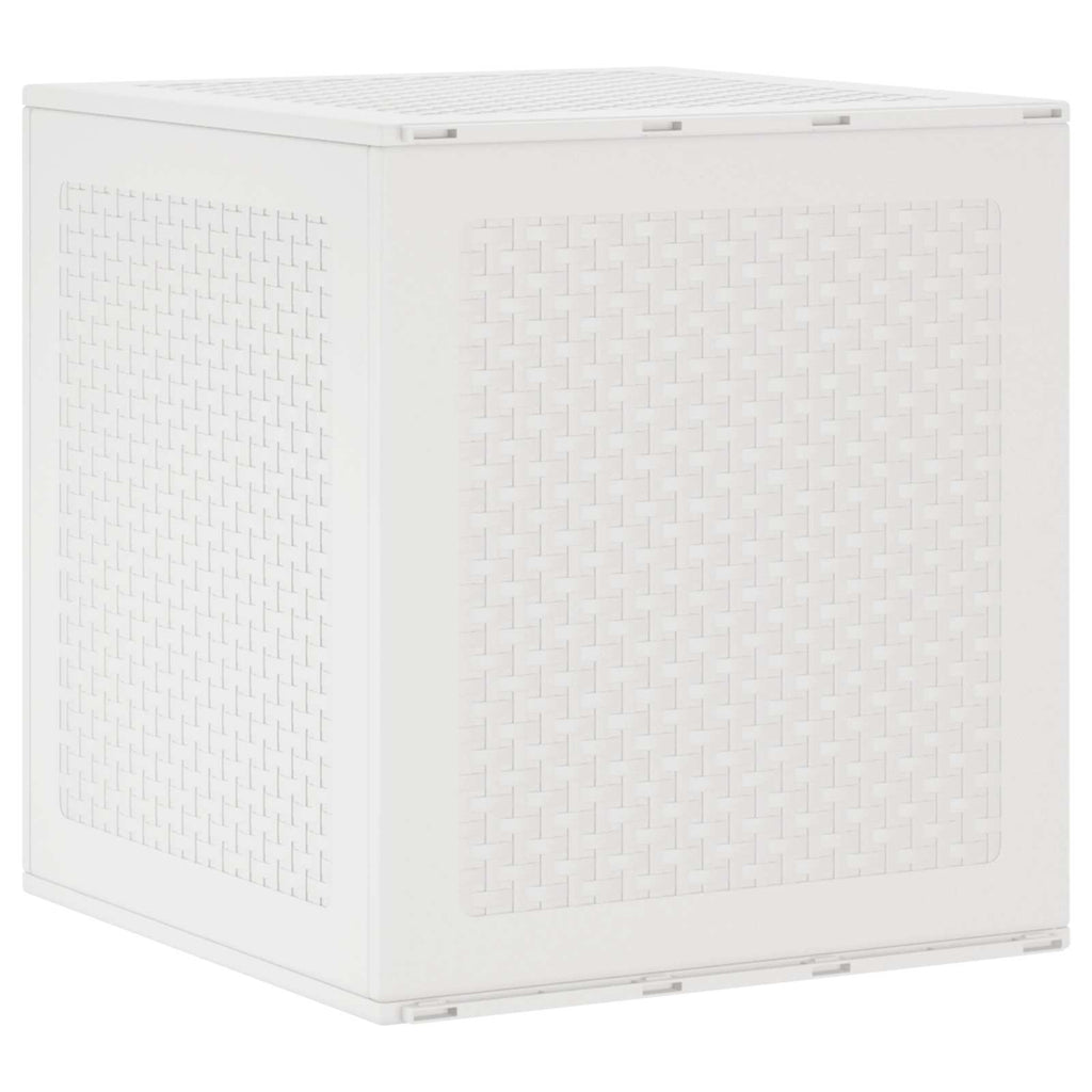 Scatola di Stoccaggio Bianco 55 x 53 x 57 cm Polipropilene