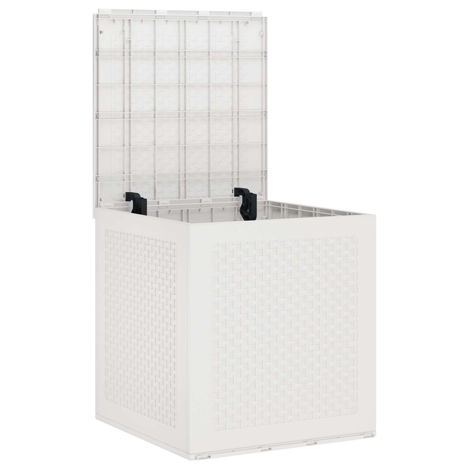 Scatola di Stoccaggio Bianco 55 x 53 x 57 cm Polipropilene