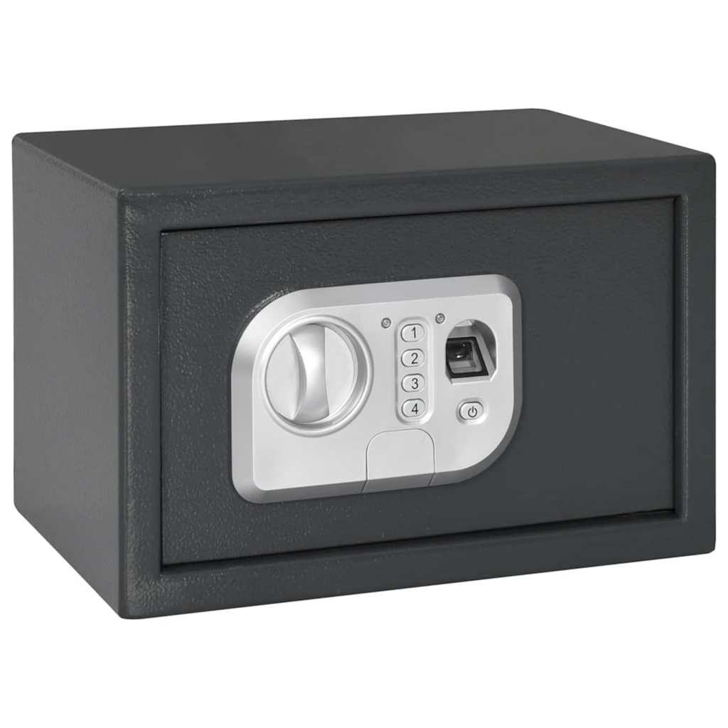 Cassetta di sicurezza digitale Grigio scuro 31 x 20 x 20 cm