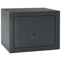 Cassaforte con blocco Grigio scuro 23 x 17 x 17 cm Acciaio