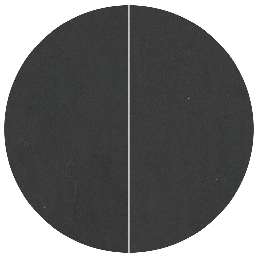 Telo per Fondo Piscina Nero Ø 244 cm Tessuto Non Tessuto