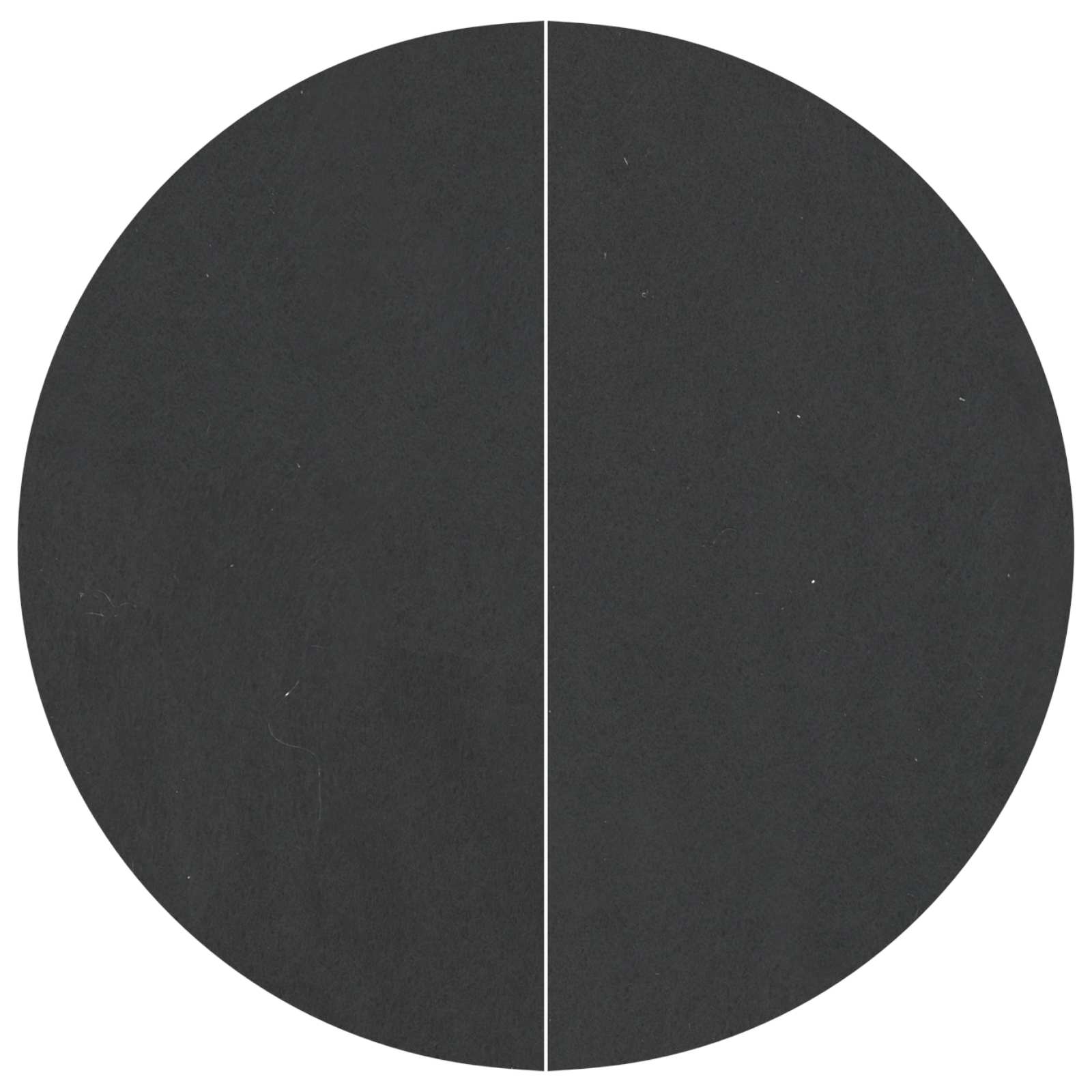 Telo per Fondo Piscina Nero Ø 244 cm Tessuto Non Tessuto