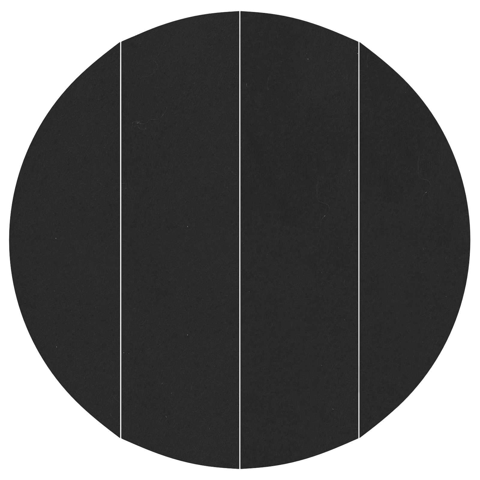 Telo per Fondo Piscina Nero Ø 458 cm Tessuto Non Tessuto