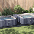 Telo per Fondo Piscina Regolabile Nero 500 x 250 x 0,1 cm