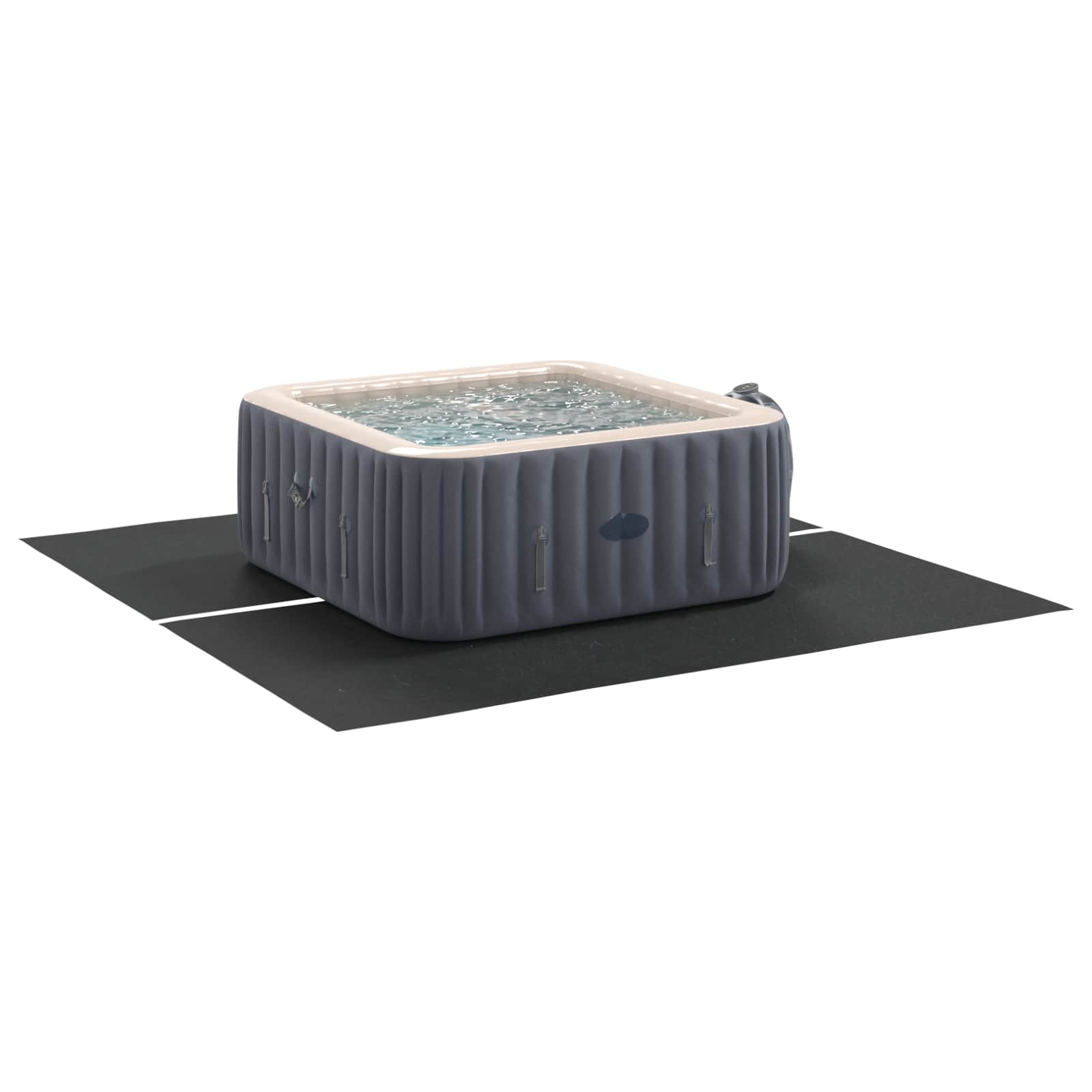 Telo per Fondo Piscina 274 x 274 x 0,1 cm Tessuto Non Tessuto