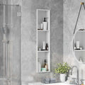 Nicchia per doccia Bianco 90 x 20 x 9,5 cm Acciaio inossidabile