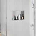 Nicchia per doccia Argento 45 x 30 x 9,5 cm