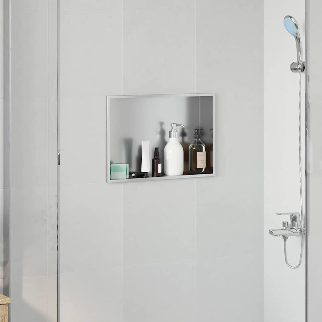 Nicchia per doccia Argento 45 x 30 x 9,5 cm