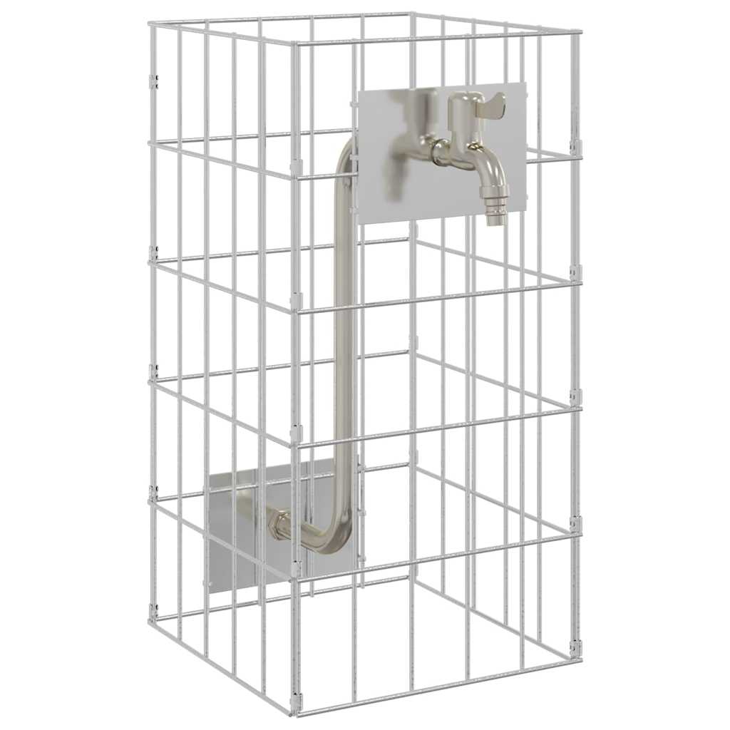 Rubinetto Gabion Argento 26 x 25 x 50 cm Acciaio inossidabile