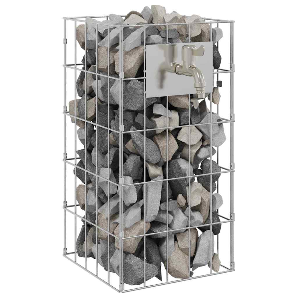Rubinetto Gabion Argento 26 x 25 x 50 cm Acciaio inossidabile