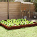 Recinto per lumache 4 pz 50 x 3,5 x 25 cm Ruggine