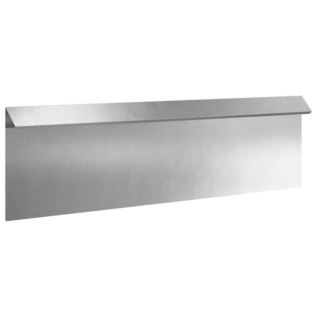 Recinto per lumache 100 x 3,5 x 25 cm Acciaio inossidabile