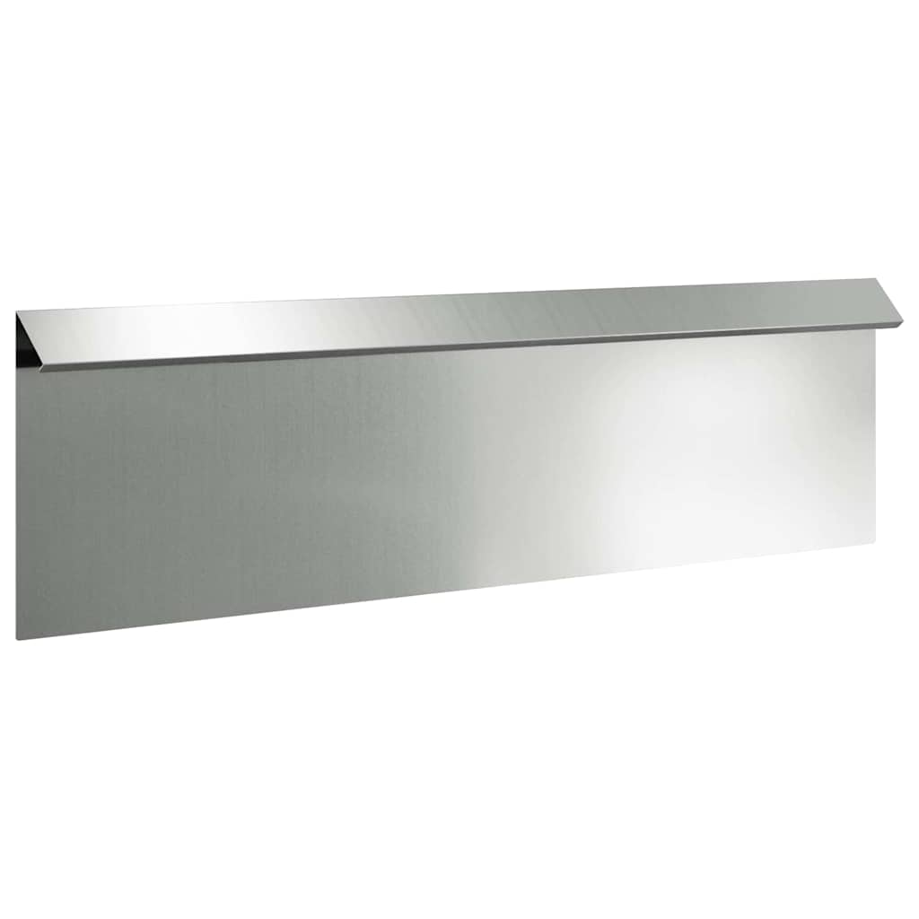 Recinto per lumache 100 x 3,5 x 25 cm Acciaio zincato Argento
