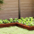 Recinto per lumache 4 pz 10 x 10 x 25 cm Ruggine