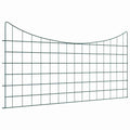 Set di Recinzione per Stagno 5 pz 100 x 50 cm Acciaio Verde