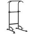 Stazione per dips della torre di potenza Nero 102 x 95 x 210 cm