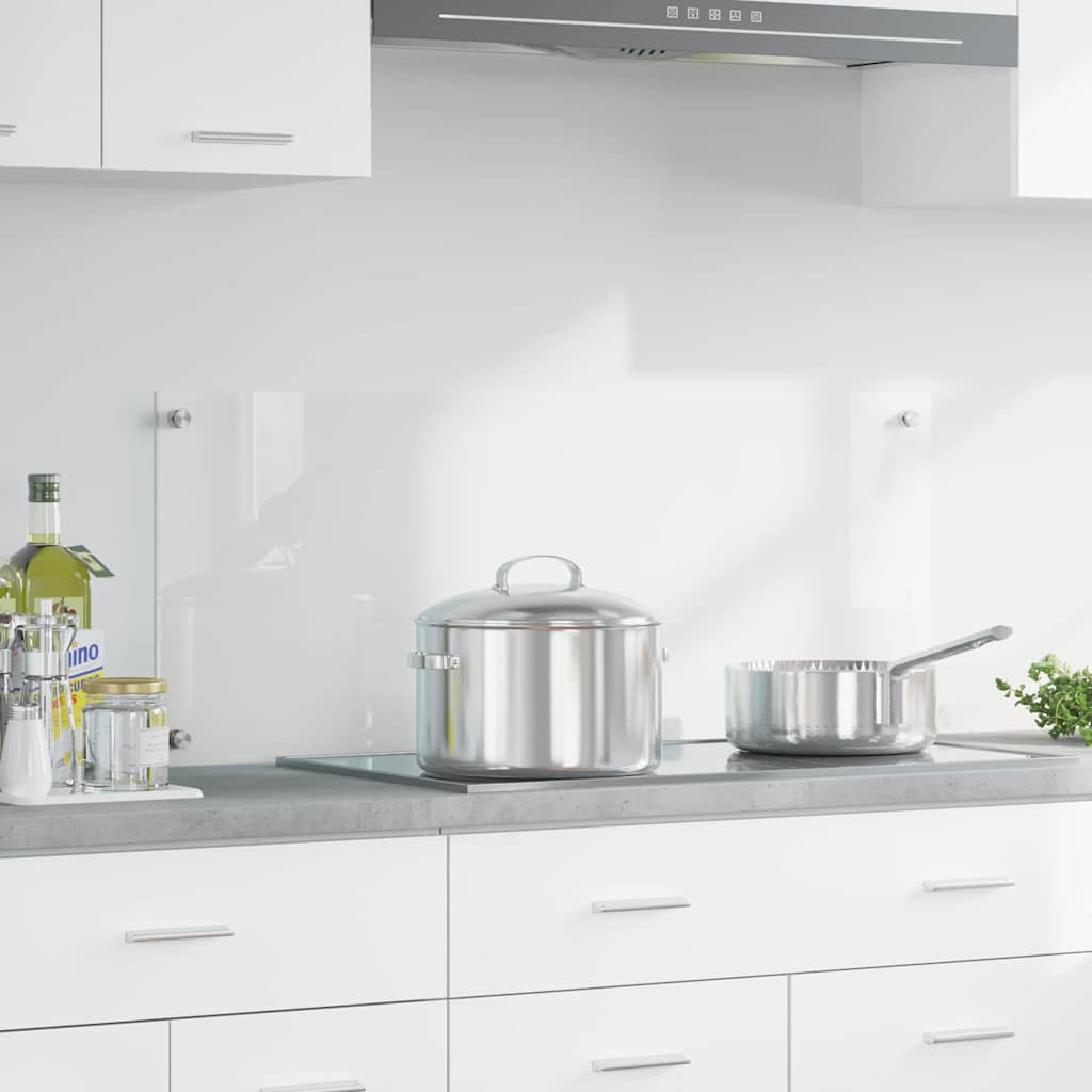 Schienale da cucina Trasparente 100 x 40 cm vetro temperato