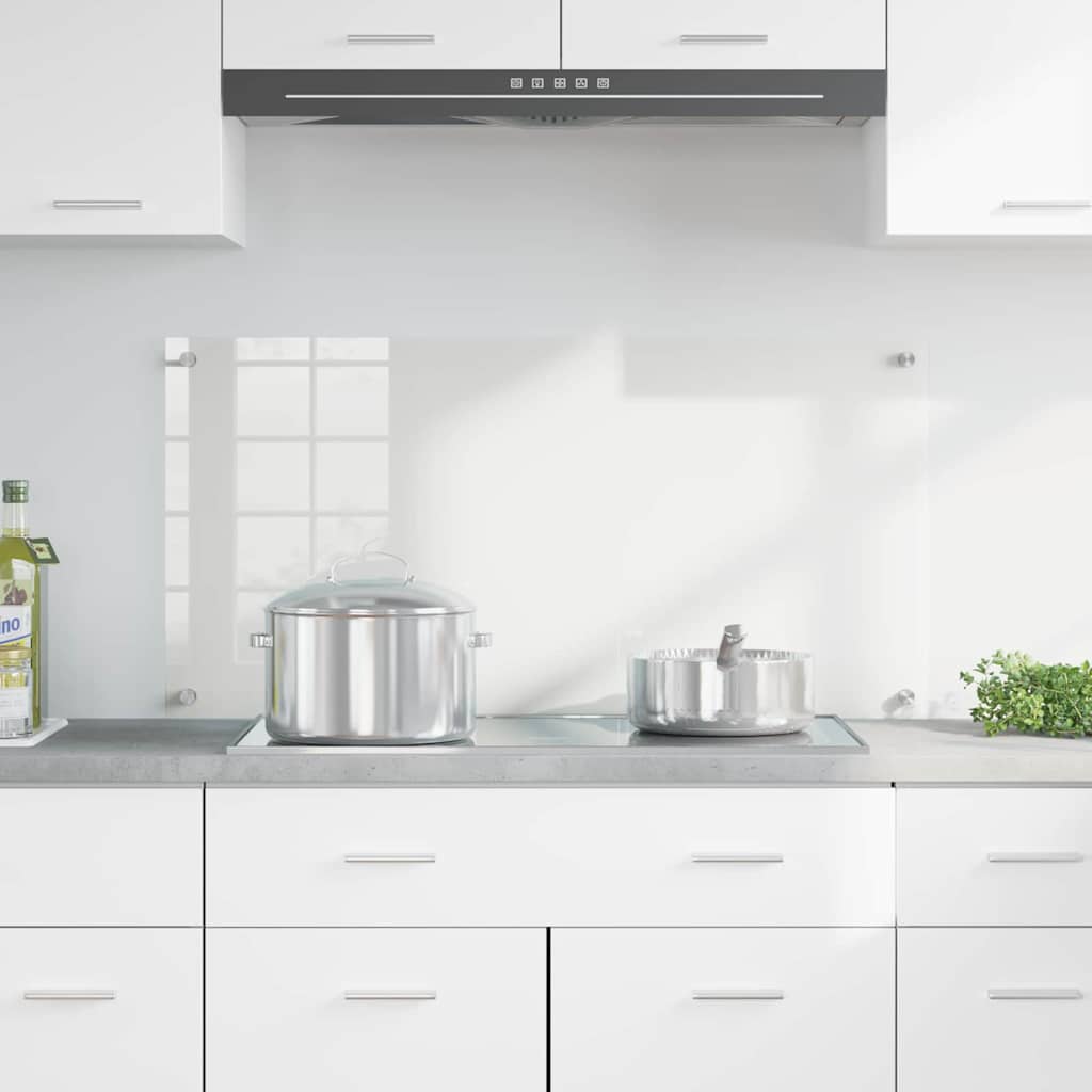 Schienale da cucina Trasparente 100 x 50 cm vetro temperato