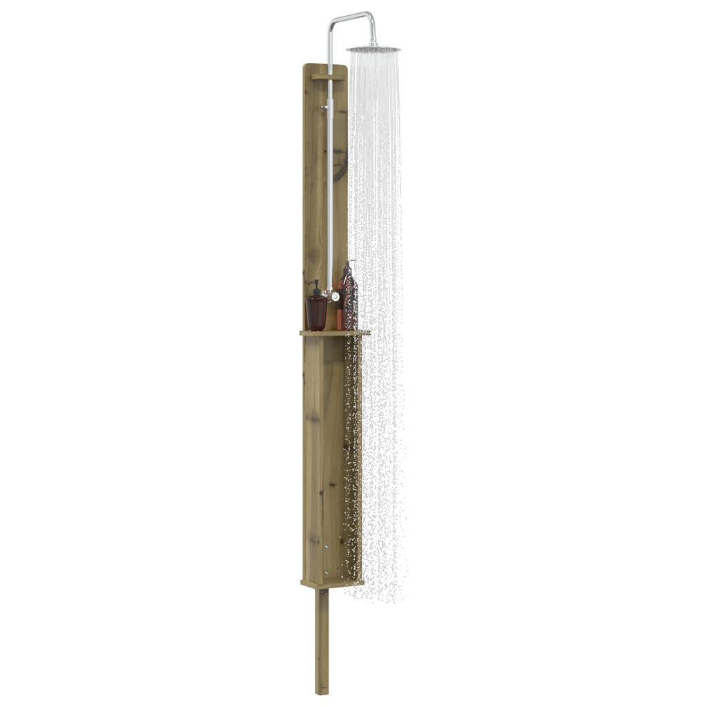 Doccia da esterno 246 cm Naturale
