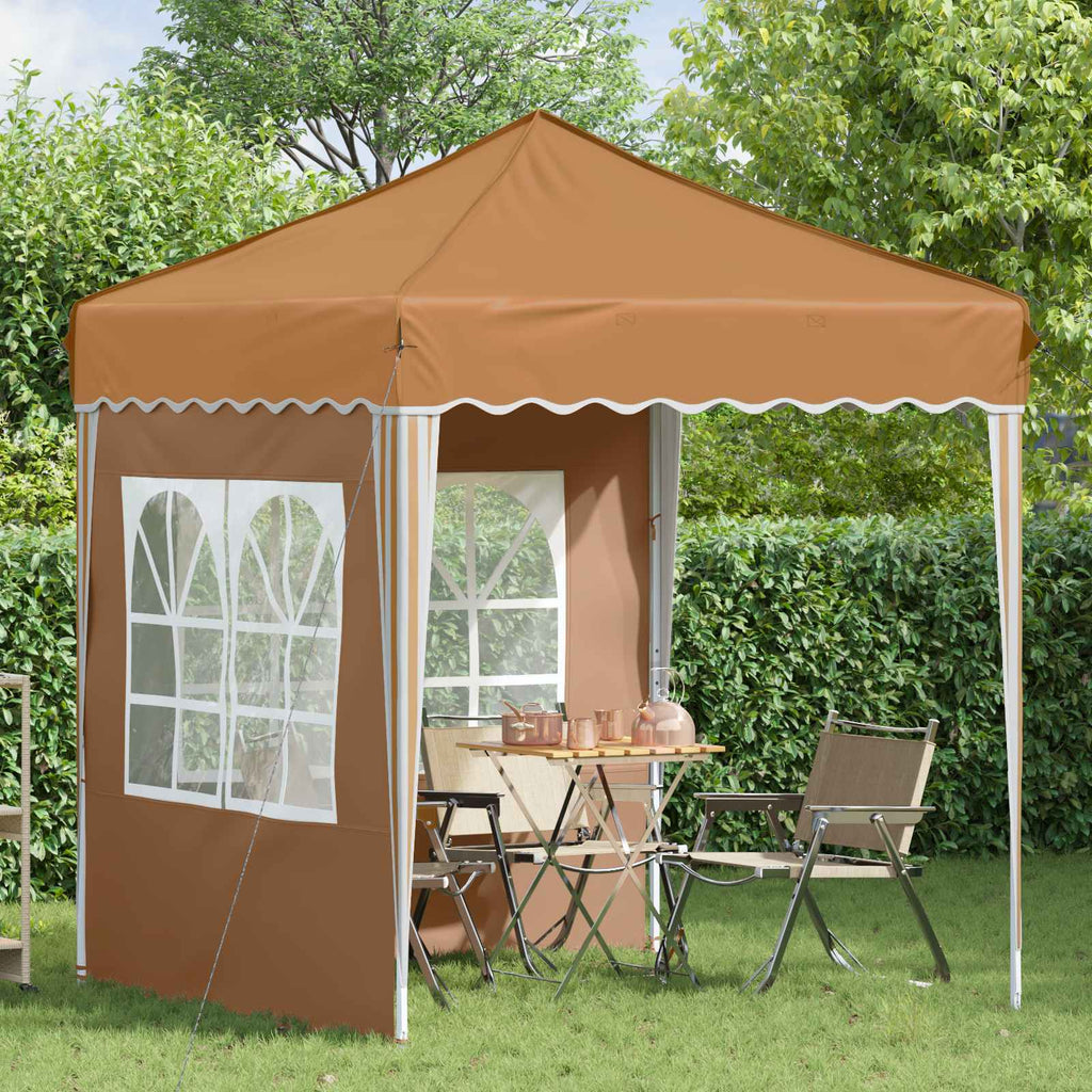 Tenda per feste a pop-up 195 x 195 x 245 cm Beige