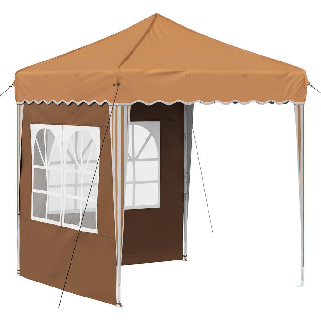 Tenda per feste a pop-up 195 x 195 x 245 cm Beige