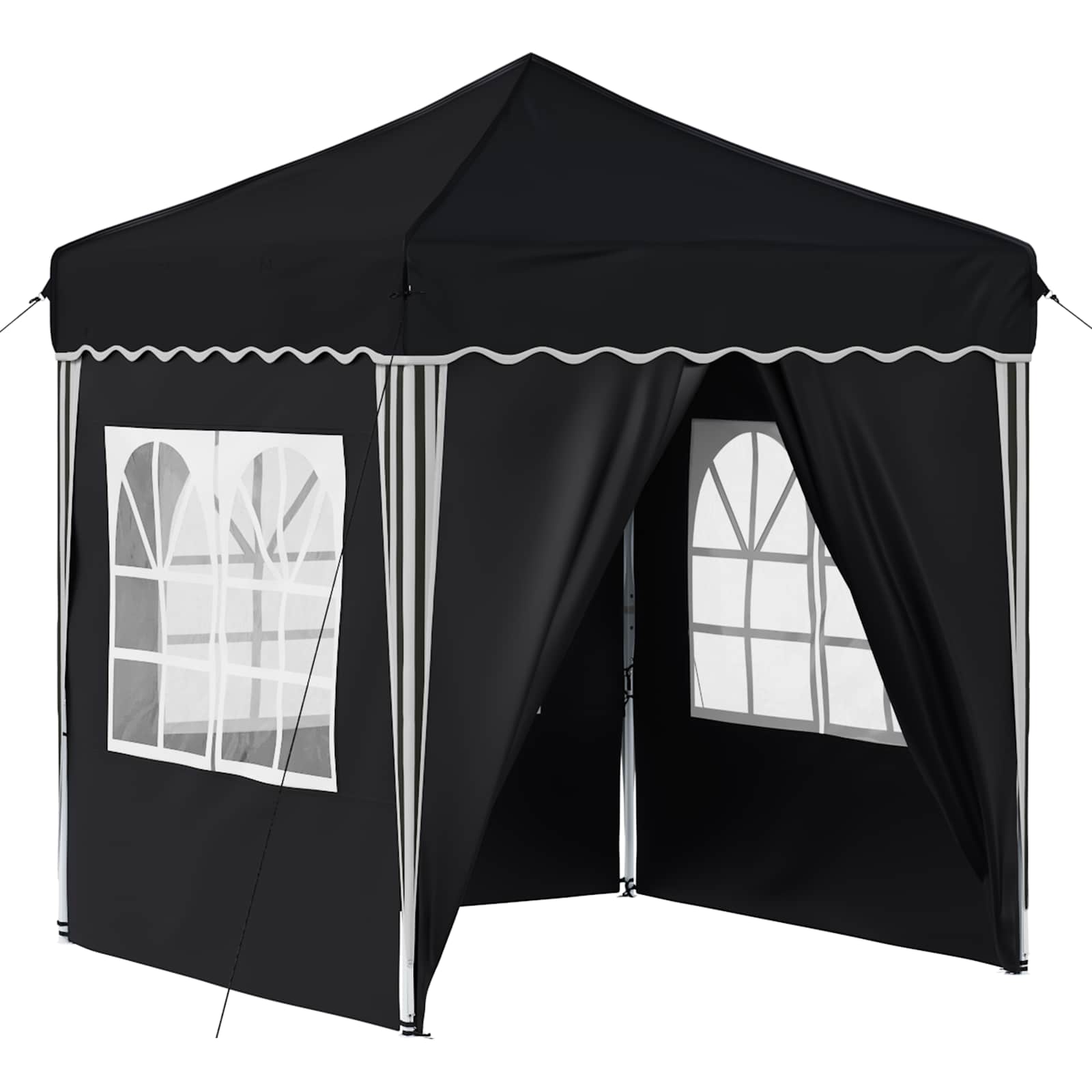 Tenda per feste a pop-up 195 x 195 x 245 cm Antracite