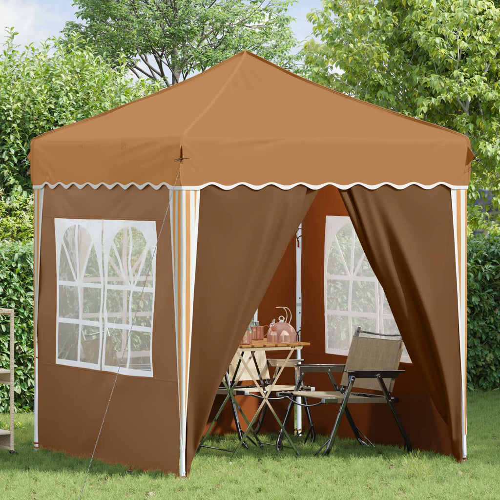Tenda per feste a pop-up 195 x 195 x 245 cm Beige